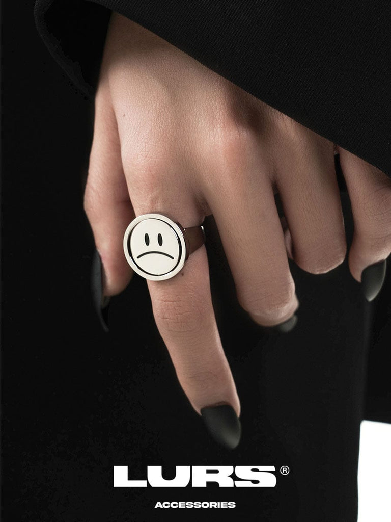 LURS Spinning Emoji Ring, premium urban and streetwear designers apparel on PROJECTISR.com, LURS