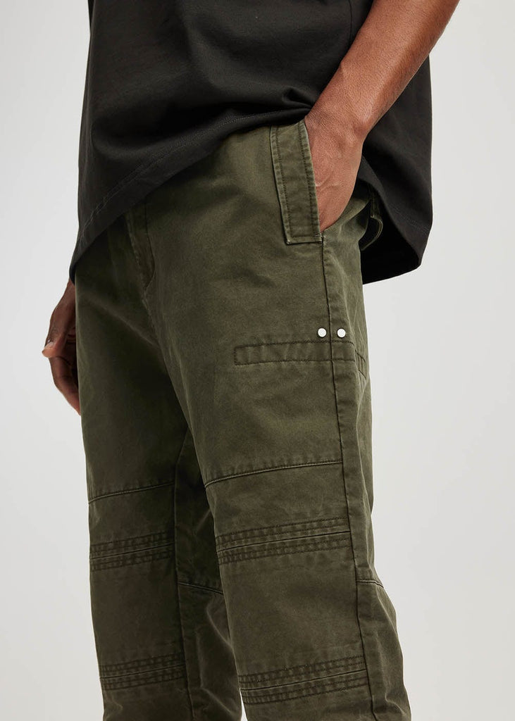 BONELESS Rivet Zipper Utility Pants, premium urban and streetwear designers apparel on PROJECTISR.com, BONELESS