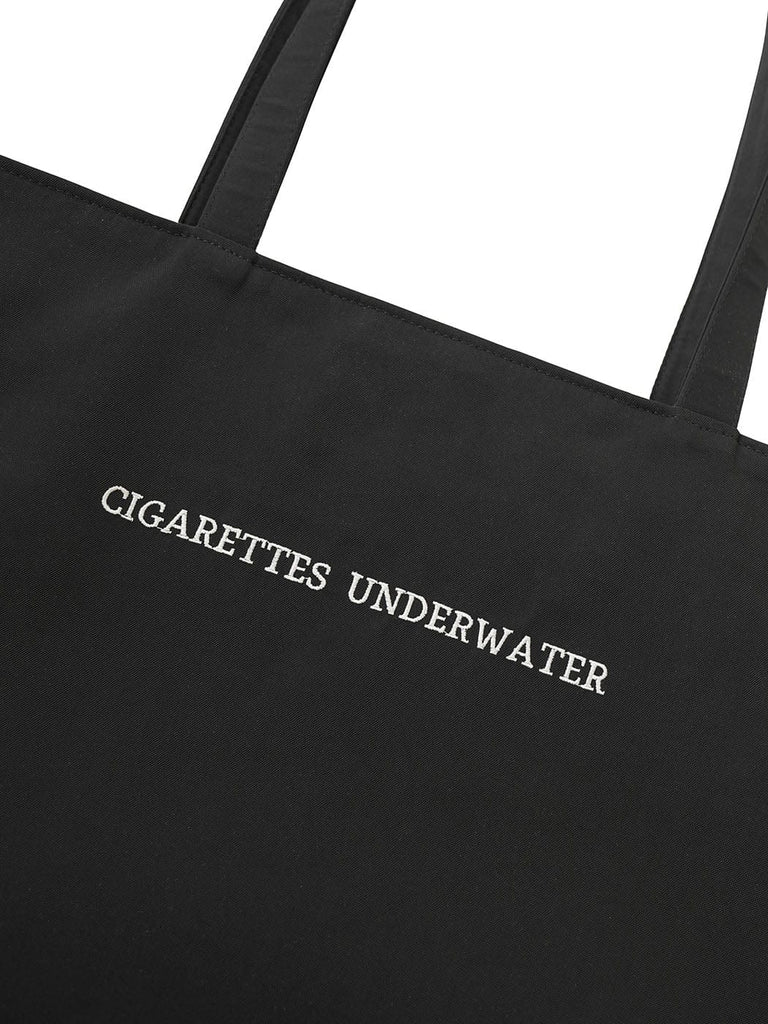UNDERWATER Cigarette Underwater Tote Bag, premium urban and streetwear designers apparel on PROJECTISR.com, UNDERWATER