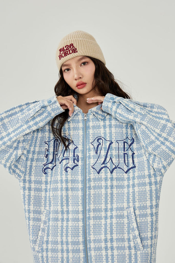 F426 Plaid Tweed Jacket, premium urban and streetwear designers apparel on PROJECTISR.com, F426