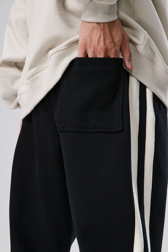 BONELESS Striped Sweatpants, premium urban and streetwear designers apparel on PROJECTISR.com, BONELESS