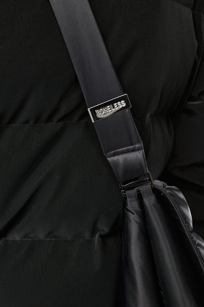 BONELESS Magnetic Flip Messenger Bag, premium urban and streetwear designers apparel on PROJECTISR.com, BONELESS