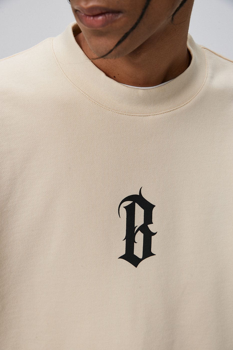 BONELESS Gothic LOGO Sweatshirt, premium urban and streetwear designers apparel on PROJECTISR.com, BONELESS