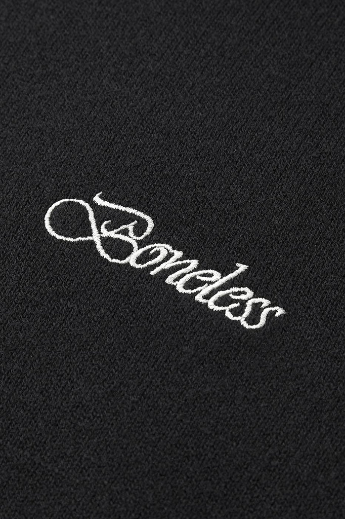 BONELESS Essential LOGO Embroidery Turtleneck Sweater, premium urban and streetwear designers apparel on PROJECTISR.com, BONELESS