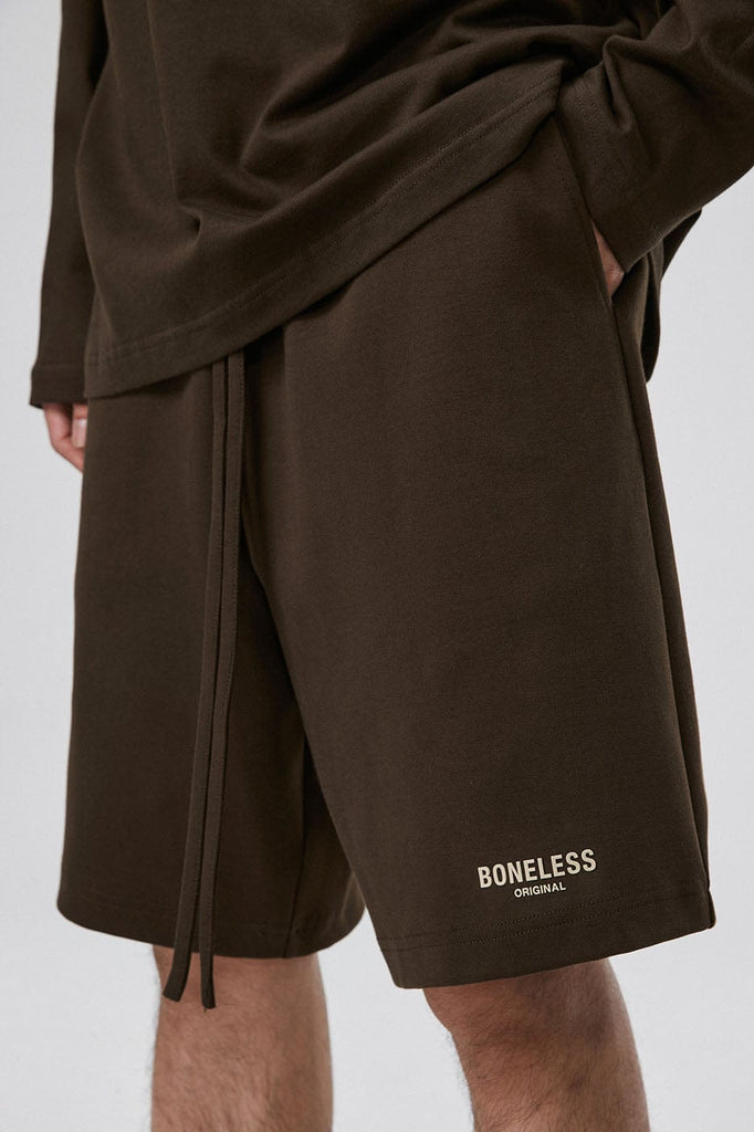 BONELESS Original Series LOGO Shorts, premium urban and streetwear designers apparel on PROJECTISR.com, BONELESS