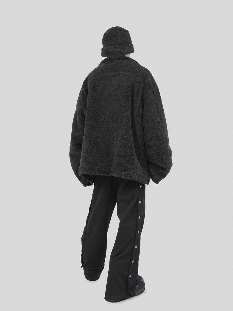 UNDERWATER Spliced Side Buttoned Pants, premium urban and streetwear designers apparel on PROJECTISR.com, UNDERWATER