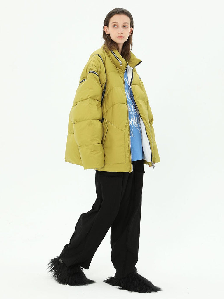 MIICHOUS Detachable Sleeves Puffer Jacket, premium urban and streetwear designers apparel on PROJECTISR.com, Miichous