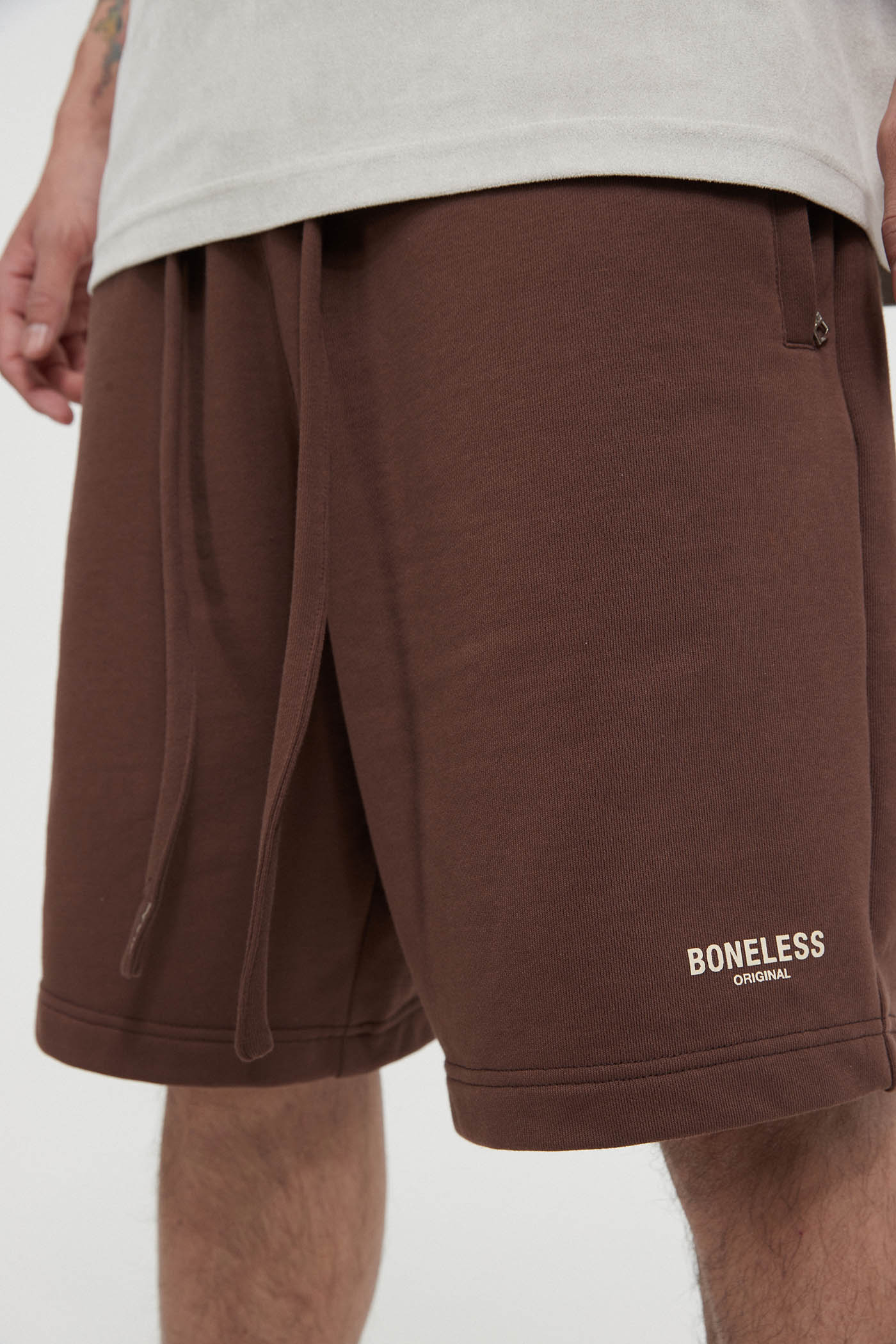 BONELESS Original Series Zipped Pocket Shorts, premium urban and streetwear designers apparel on PROJECTISR.com, BONELESS