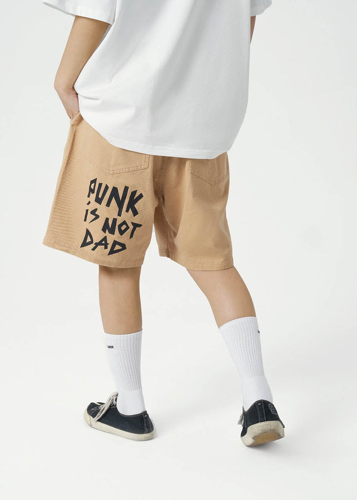UNDER20 PUNK is Not DAD Shorts, premium urban and streetwear designers apparel on PROJECTISR.com, UNDER20