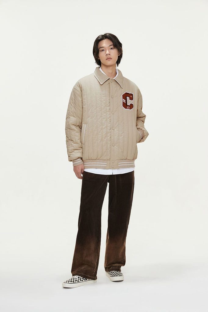 CONKLAB C-LOGO Pleated Cotton Jacket, premium urban and streetwear designers apparel on PROJECTISR.com, Conklab