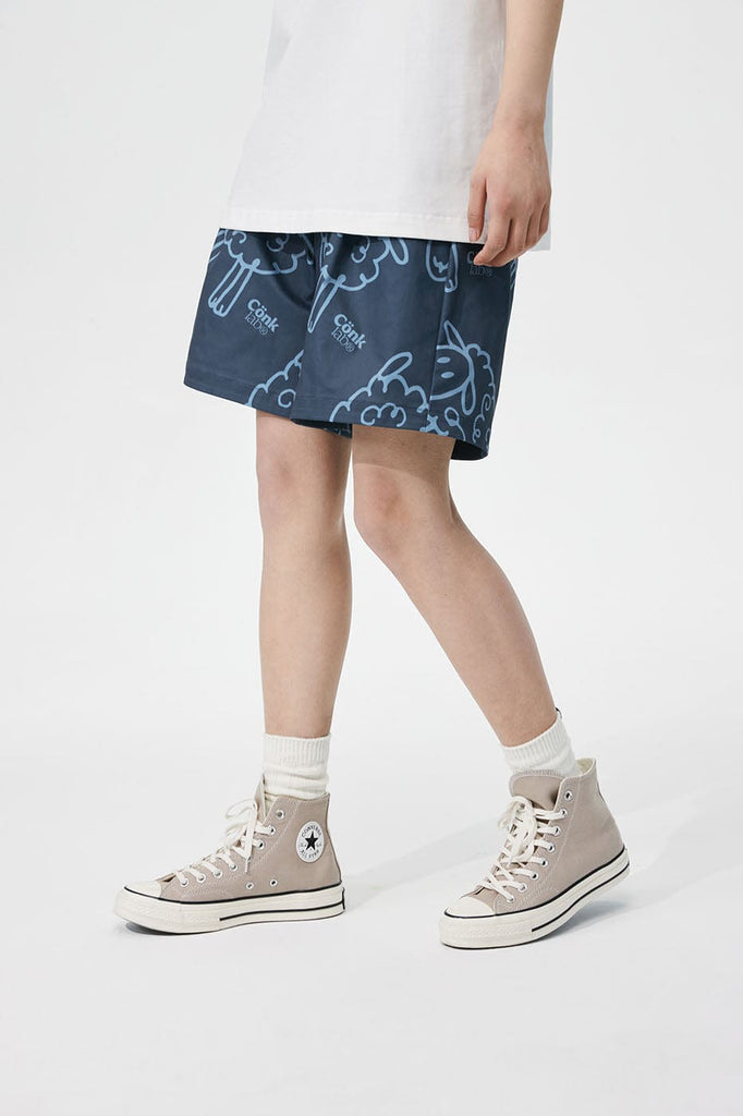 CONKLAB Coco Sheep Board Shorts, premium urban and streetwear designers apparel on PROJECTISR.com, Conklab
