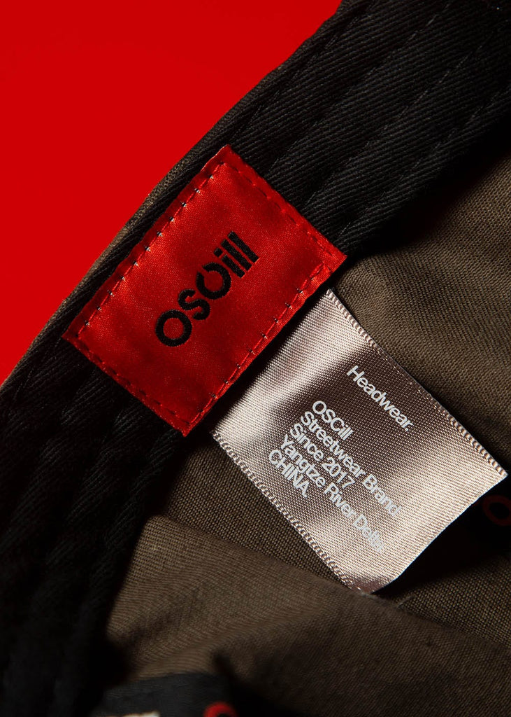 OSCILL SMOKE Cap, premium urban and streetwear designers apparel on PROJECTISR.com, OSCILL