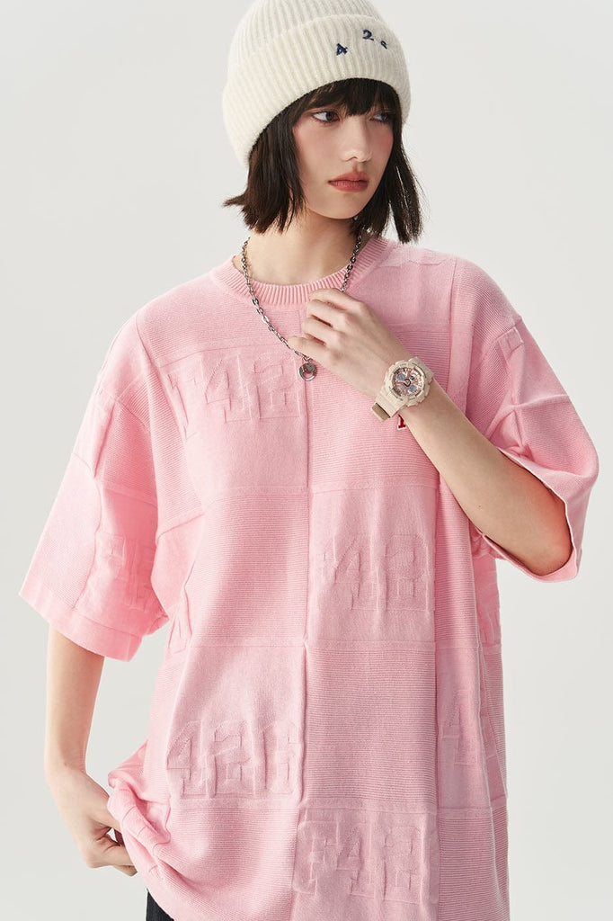 F426 Jacquard Embossed T-Shirt, premium urban and streetwear designers apparel on PROJECTISR.com, F426