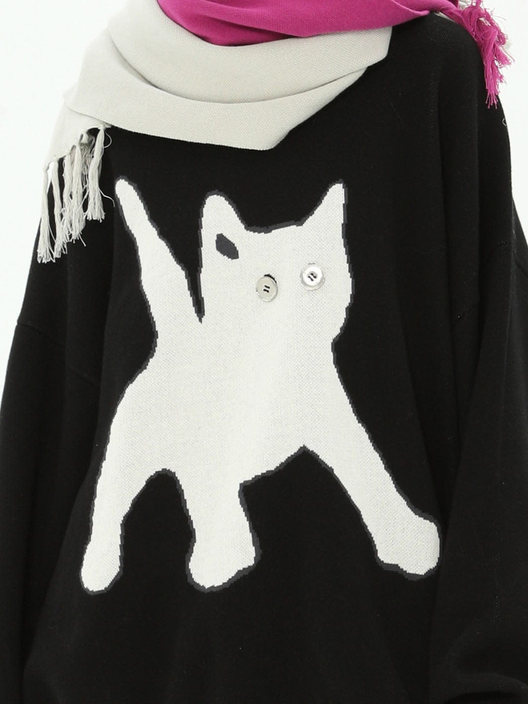 MIICHOUS Cat Sweater, premium urban and streetwear designers apparel on PROJECTISR.com, Miichous