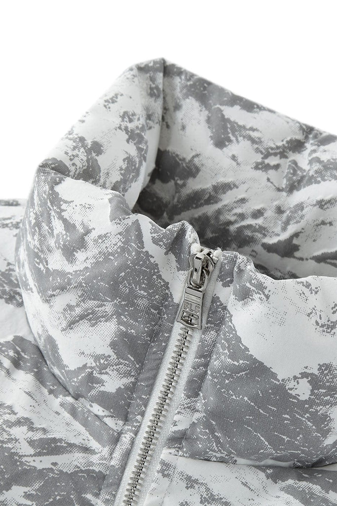 BONELESS Snow Camo Cotton Jacket, premium urban and streetwear designers apparel on PROJECTISR.com, BONELESS