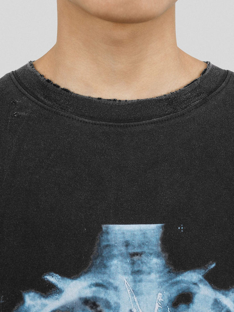 UNDERWATER Heart X-Ray T-Shirt, premium urban and streetwear designers apparel on PROJECTISR.com, UNDERWATER