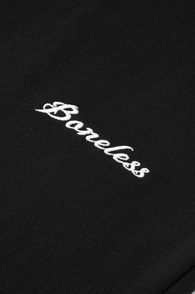 BONELESS Calligraphic Embroidery LOGO Sweatpants, premium urban and streetwear designers apparel on PROJECTISR.com, BONELESS