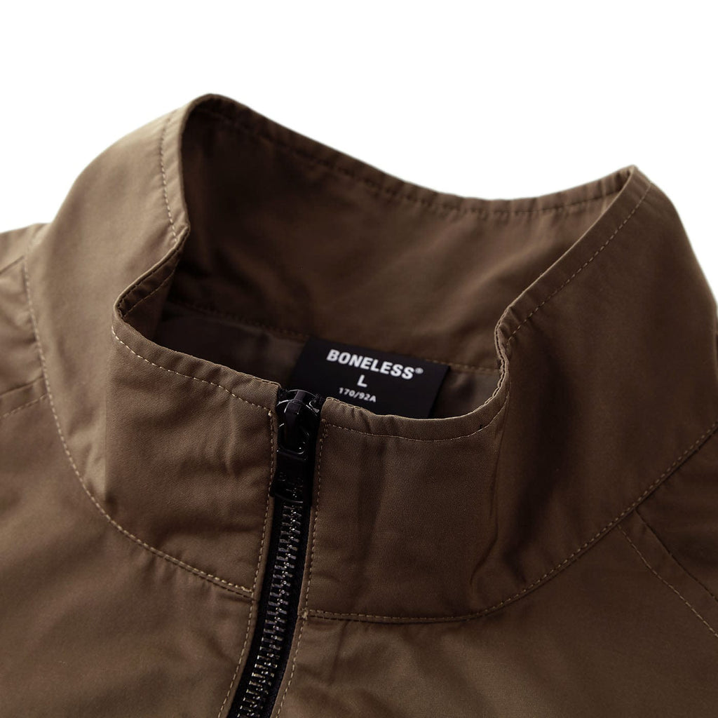 BONELESS Original Series High-Collar Pullover Jacket, premium urban and streetwear designers apparel on PROJECTISR.com, BONELESS