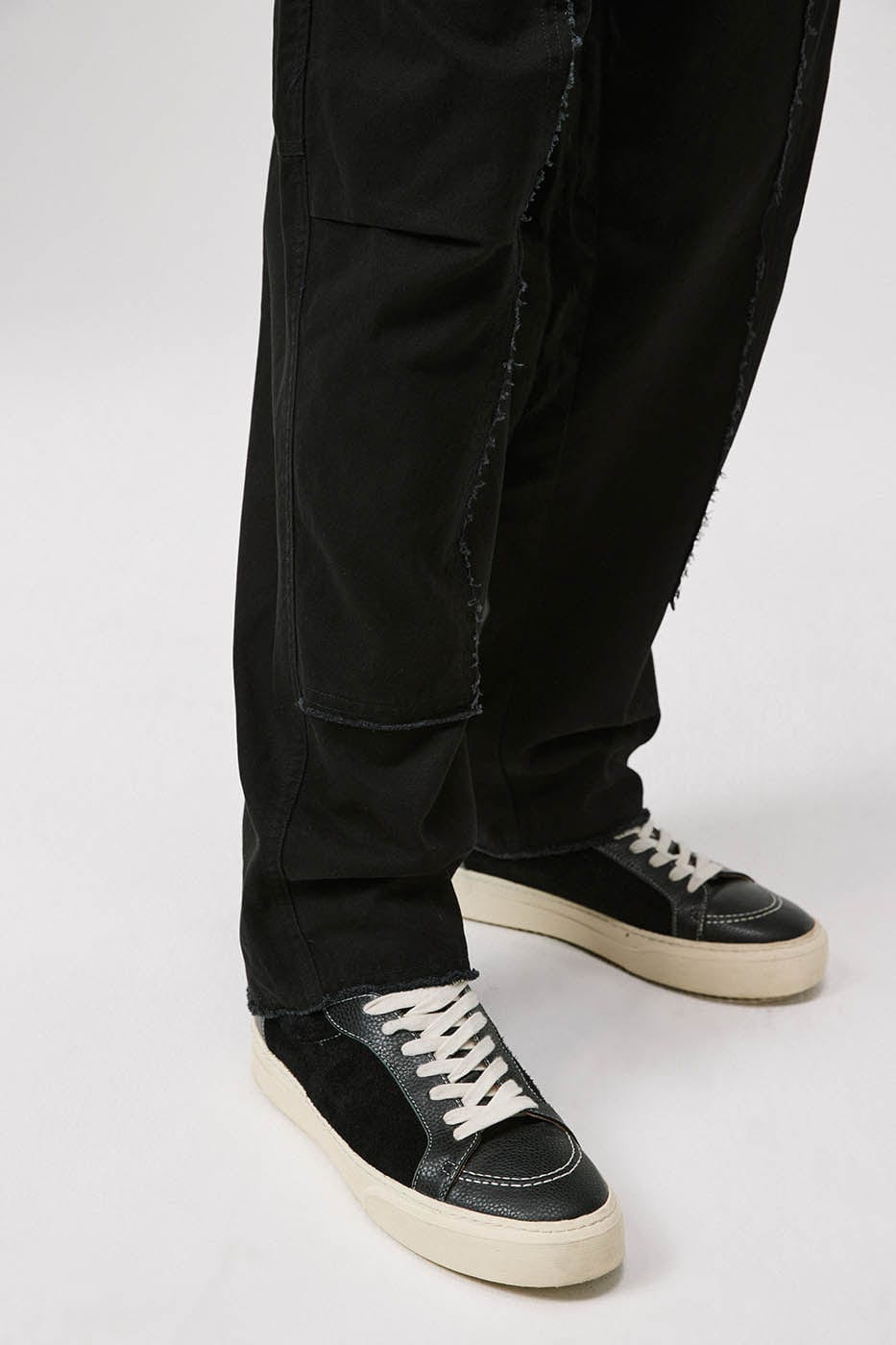BONELESS Raw Edge Lumber Pants, premium urban and streetwear designers apparel on PROJECTISR.com, BONELESS