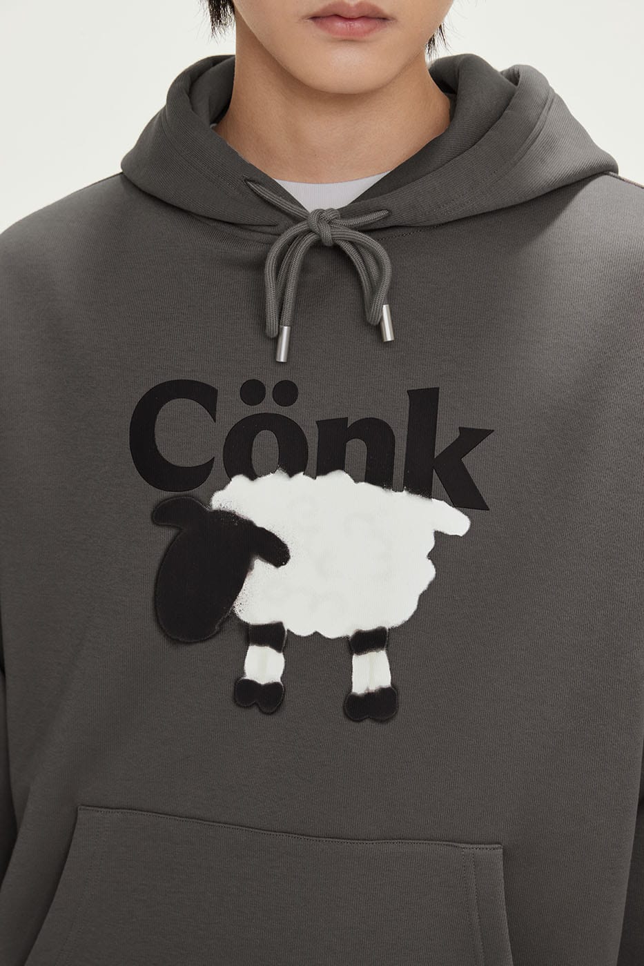 Conklab Coco Sheep Graffiti Hoodie, premium urban and streetwear designers apparel on PROJECTISR.com, Conklab