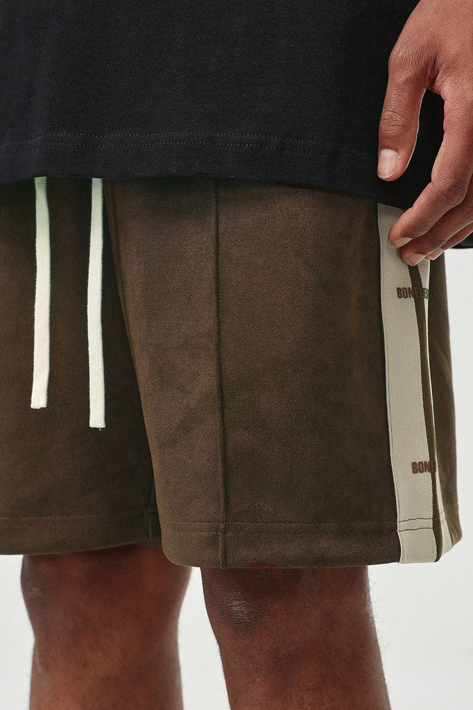 BONELESS Side Strap LOGO Shorts, premium urban and streetwear designers apparel on PROJECTISR.com, BONELESS
