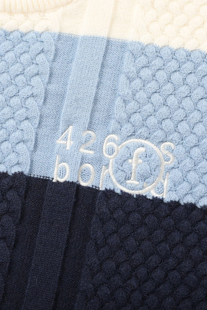 F426 Striped Crewneck Sweater, premium urban and streetwear designers apparel on PROJECTISR.com, F426