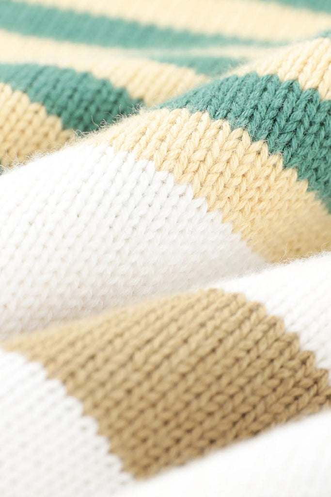 F426 Multi-color Striped Sweater, premium urban and streetwear designers apparel on PROJECTISR.com, F426