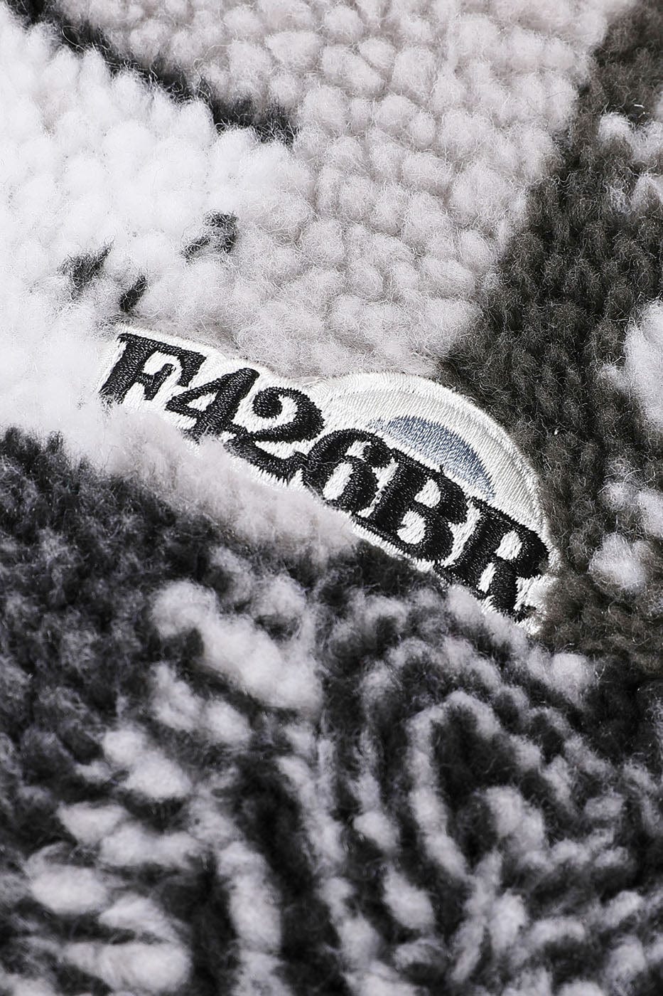 F426 Embossed Monogram Polar Fleece Jacket
