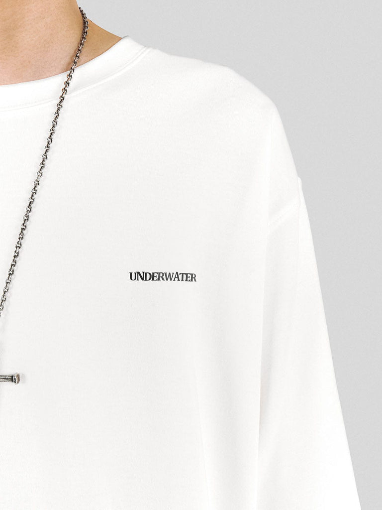 UNDERWATER Essential LOGO T-Shirt, premium urban and streetwear designers apparel on PROJECTISR.com, UNDERWATER