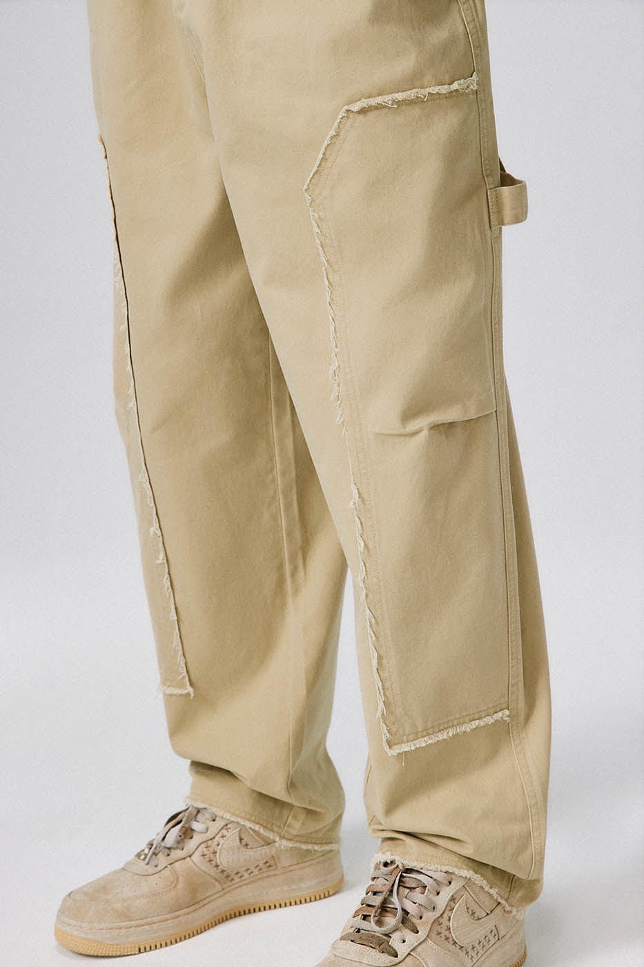 BONELESS Raw Edge Lumber Pants, premium urban and streetwear designers apparel on PROJECTISR.com, BONELESS
