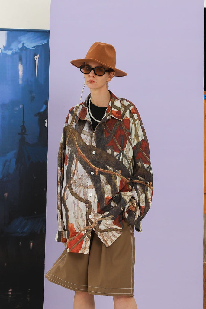 MIICHOUS Tree Overshirt - PROJECTISR US