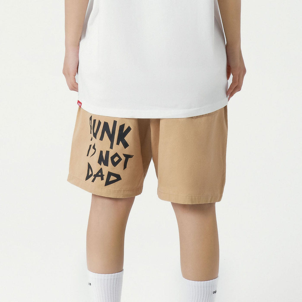 UNDER20 PUNK is Not DAD Shorts, premium urban and streetwear designers apparel on PROJECTISR.com, UNDER20